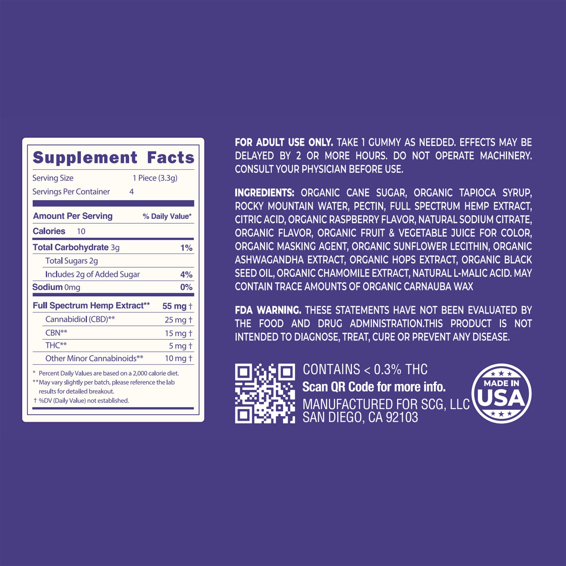 Snoozeberry Sleep Gummies